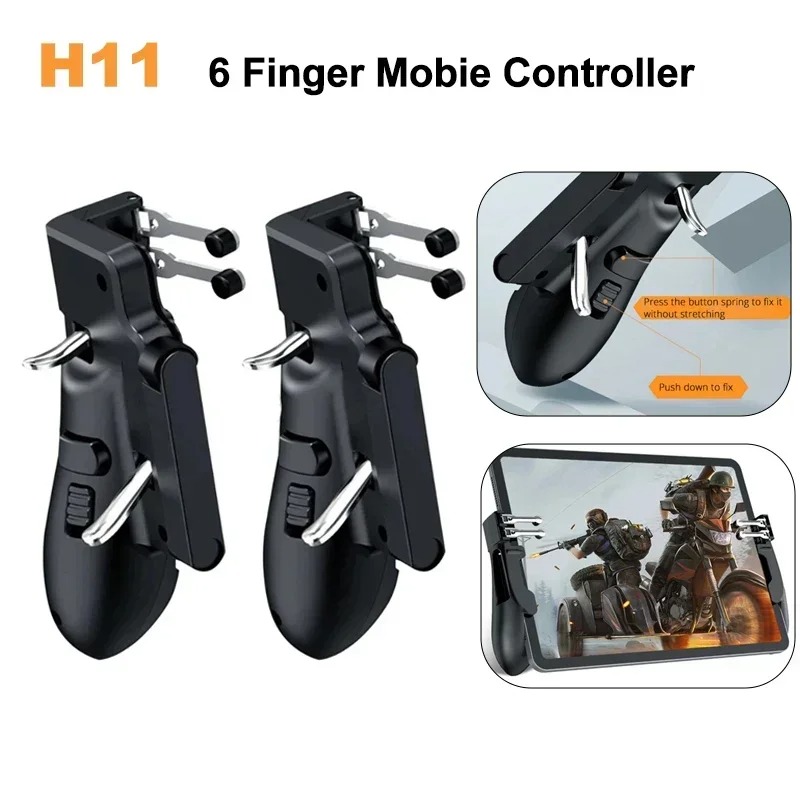 Gaming Accessories For Android - H11 Mobile Controller PUBG Aim Shooting