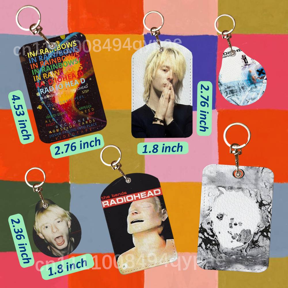 Gaming Accessories Gifts - R-Radiohead In Rainbows Leather Access Card