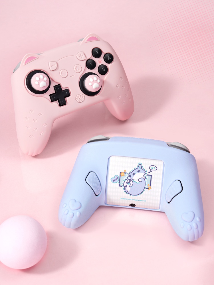 Original Silicone Protective C - Gaming Accessories Pink ulasan dan harga