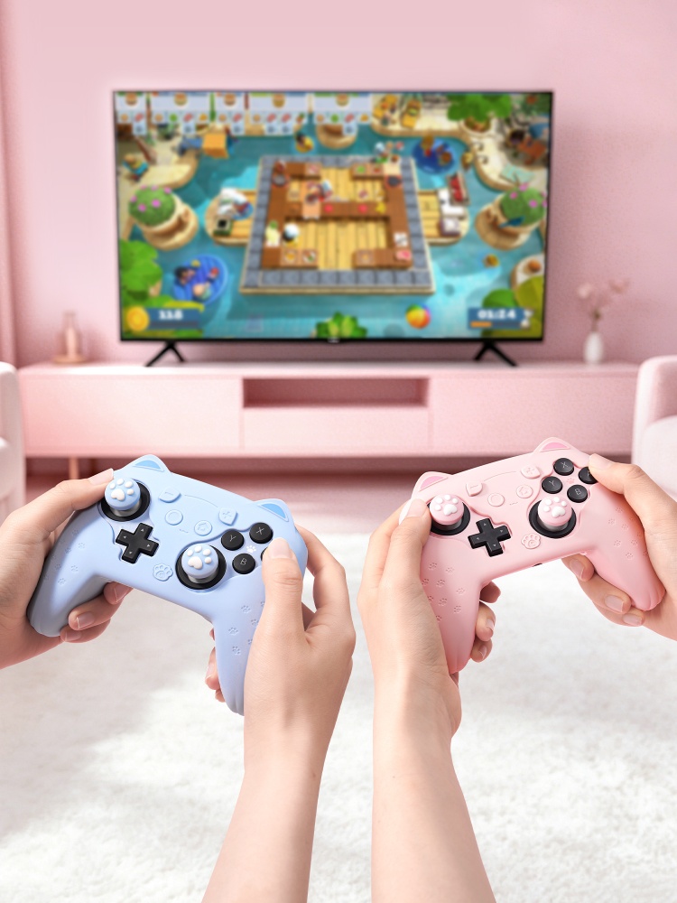 Original Silicone Protective C - Gaming Accessories Pink ulasan dan harga