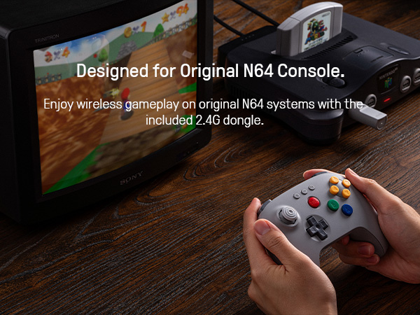 8BitDo N64 2.4G Wireless Gamin - Gaming Accessories For Android ulasan dan harga