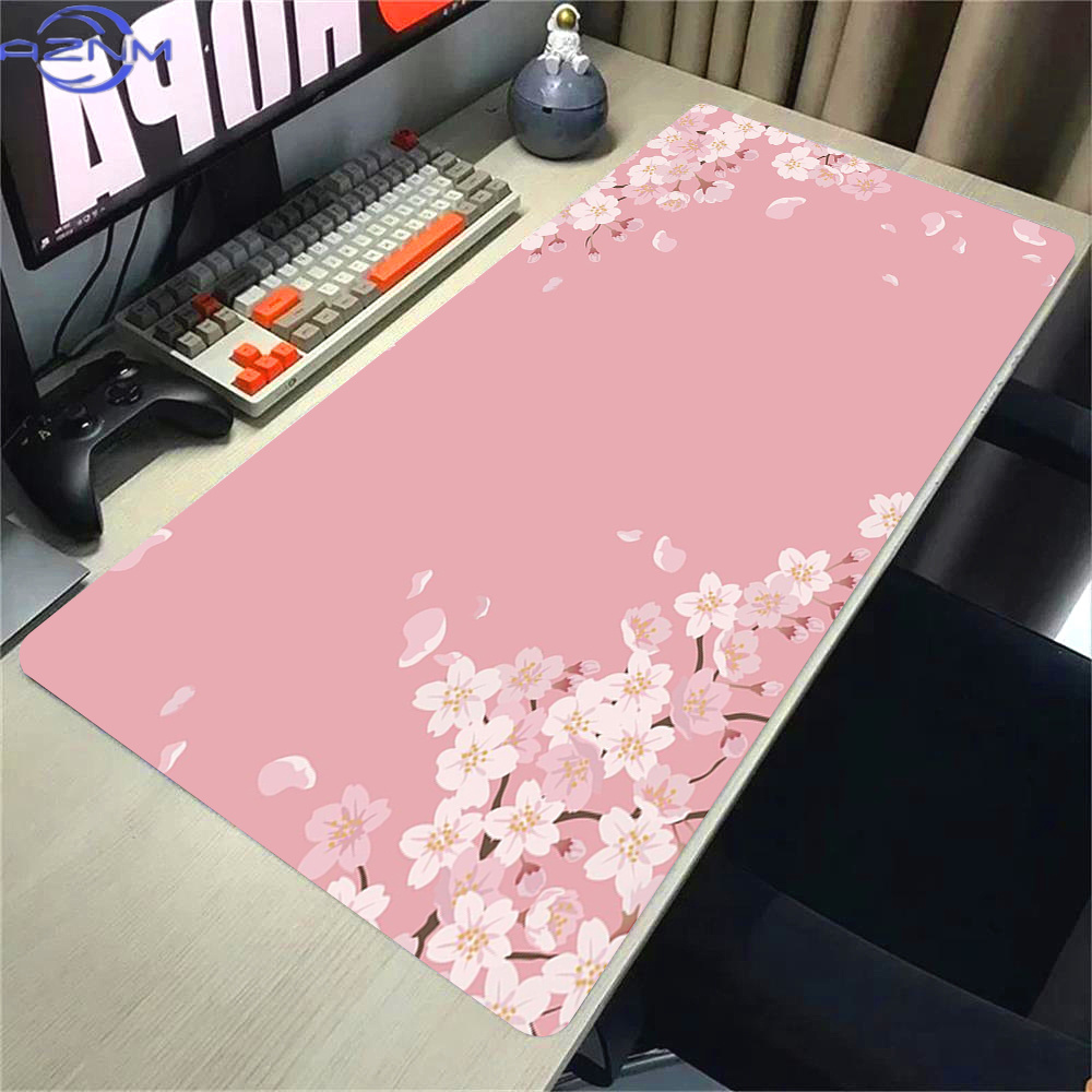 Pink Sakura Anime Mousepad Lan - Gaming Accessories Pink ulasan dan harga