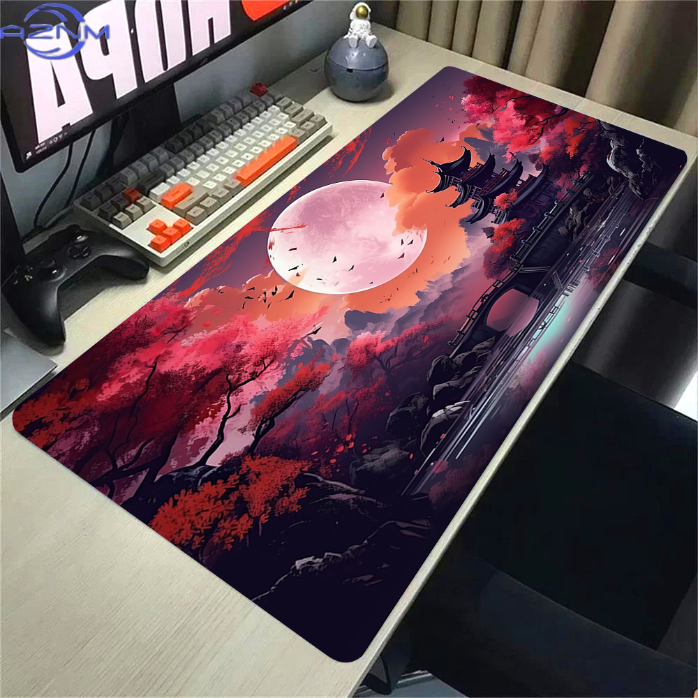 Pink Sakura Anime Mousepad Lan - Gaming Accessories Pink ulasan dan harga
