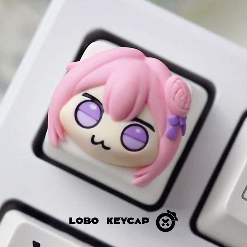 Cute Pink Hair Anime Girl Resi - Gaming Accessories Pink ulasan dan harga