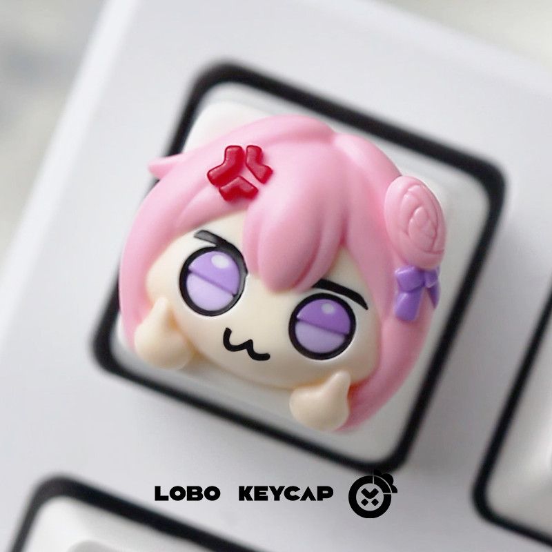 Cute Pink Hair Anime Girl Resi - Gaming Accessories Pink ulasan dan harga