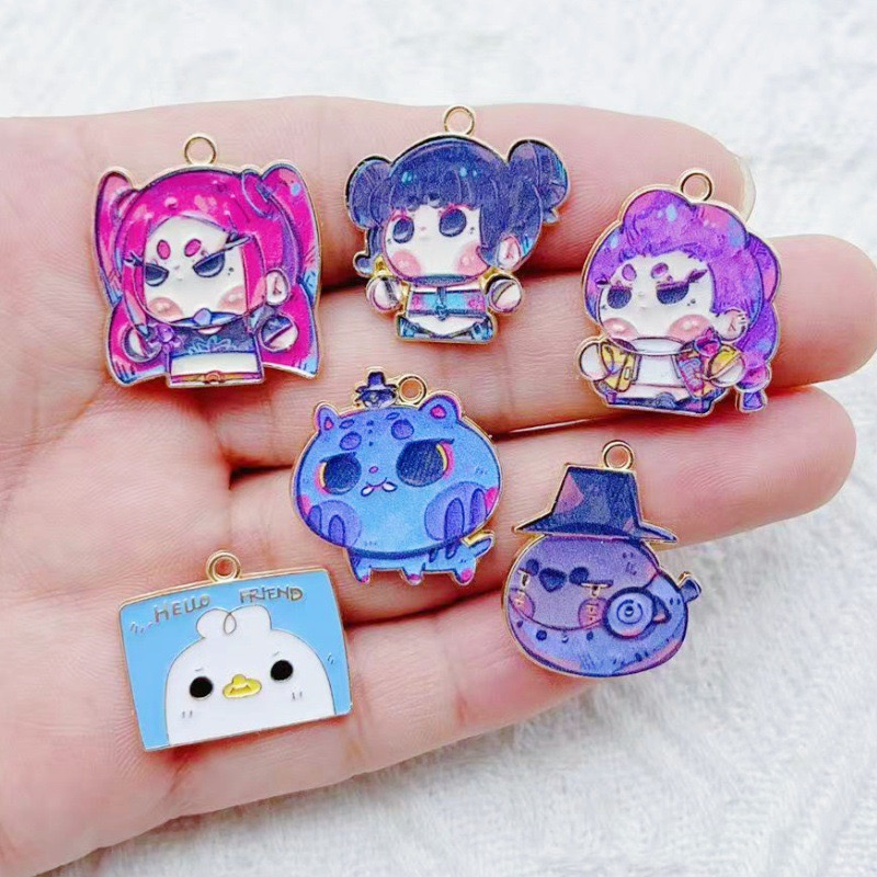 10pcs Cartoon Anime Pendant Oi - Gaming Accessories Gifts ulasan dan harga