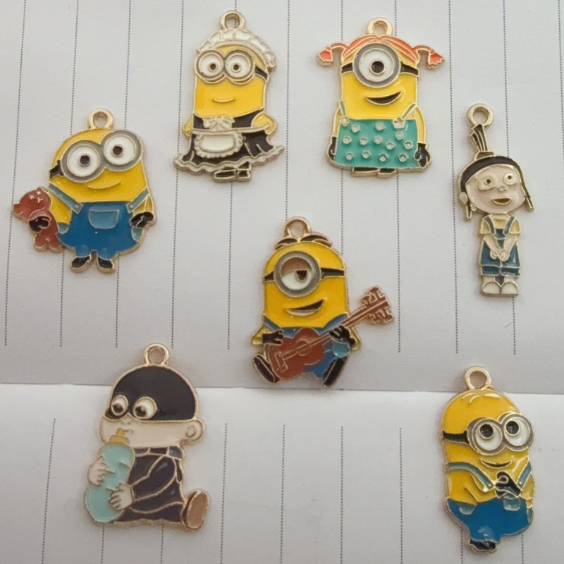 10pcs alloy drip oil cartoon p - Gaming Accessories Gifts ulasan dan harga