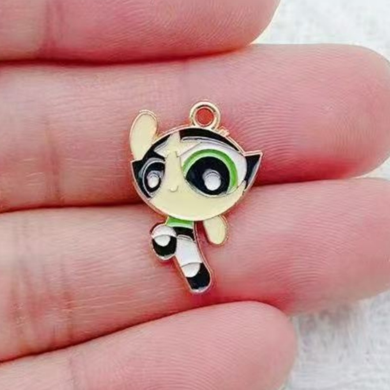 10pcs Alloy Oil-Dripping Carto - Gaming Accessories Gifts ulasan dan harga