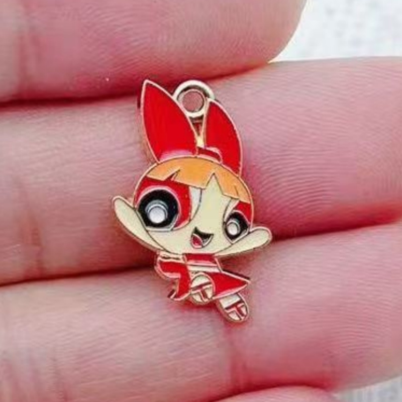 10pcs Alloy Oil-Dripping Carto - Gaming Accessories Gifts ulasan dan harga