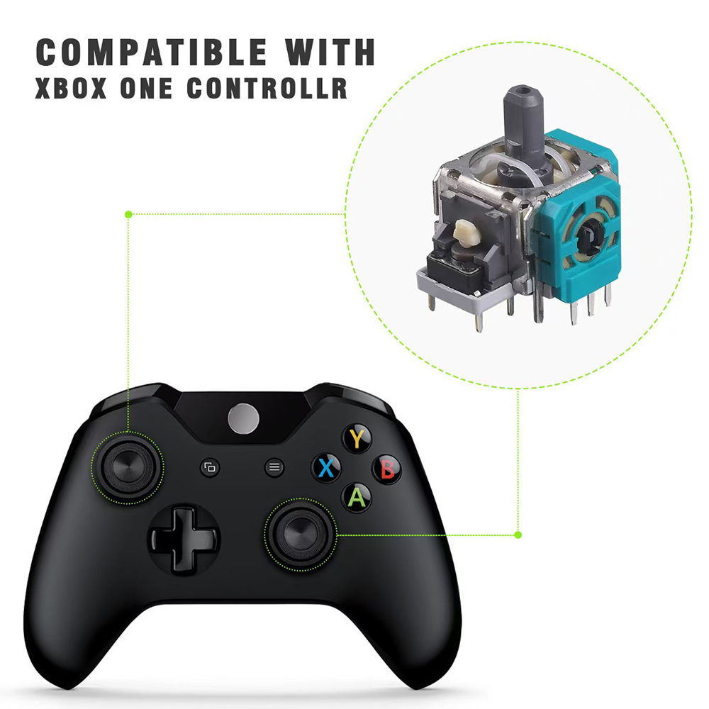 10pcs Replacement 3D Analog Jo - Gaming Accessories For Xbox Series X ulasan dan harga
