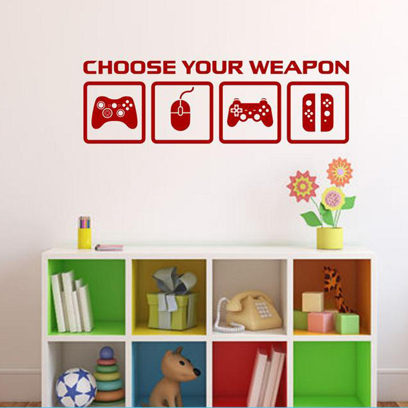 Video Game Decor Wall Decal  C - Gaming Accessories Wallpaper ulasan dan harga