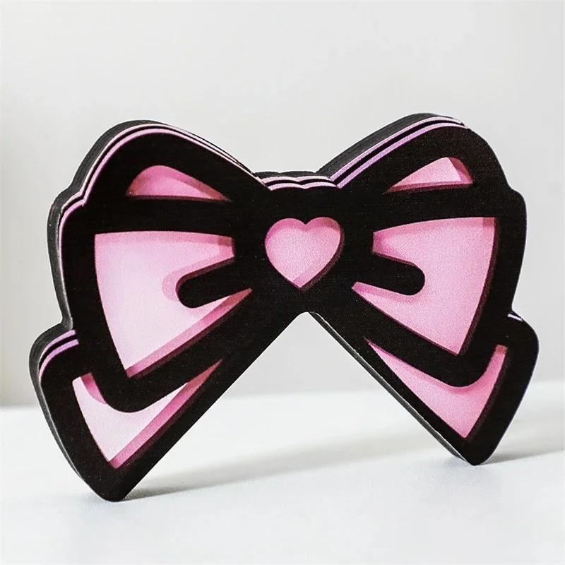 Kawaii Pink Acrylic Bow Monito - Gaming Accessories Pink ulasan dan harga