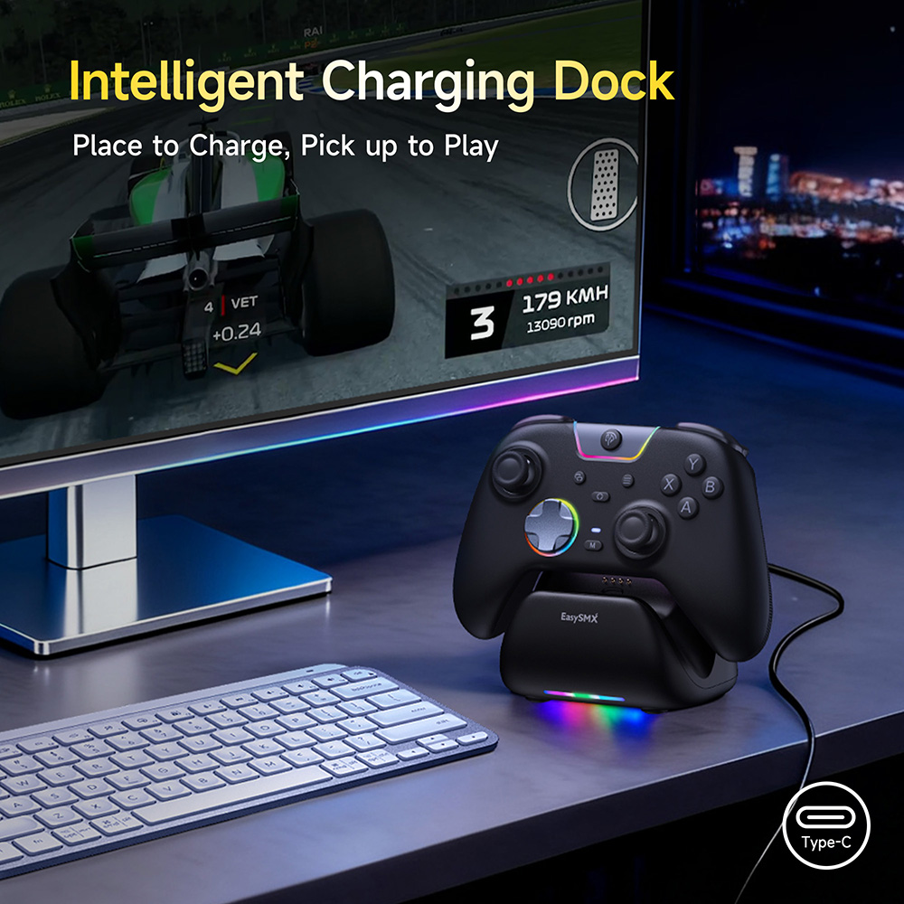 EasySMX X05Pro Charging Dock C - Gaming Accessories For Android ulasan dan harga