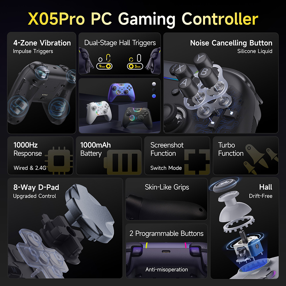 EasySMX X05Pro Charging Dock C - Gaming Accessories For Android ulasan dan harga
