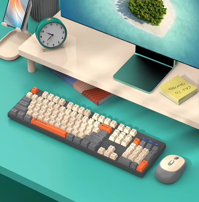 2.4G Office Wireless PC Keyboa - Gaming Accessories Combo ulasan dan harga