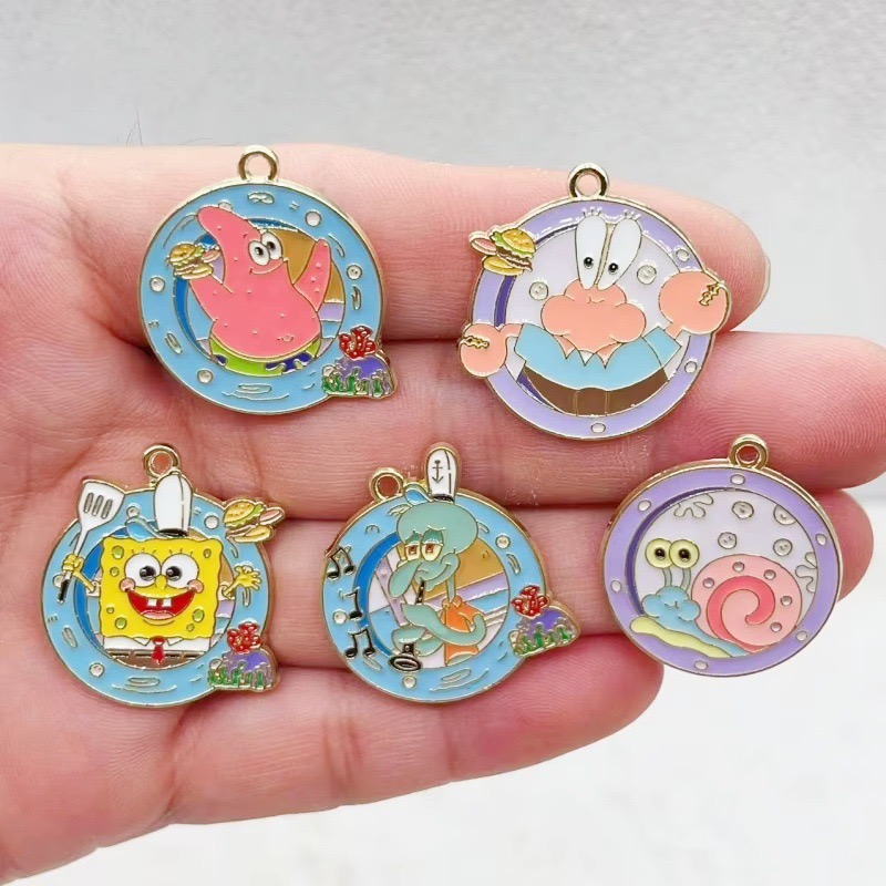 10pcs cartoon anime alloy oil  - Gaming Accessories Gifts ulasan dan harga