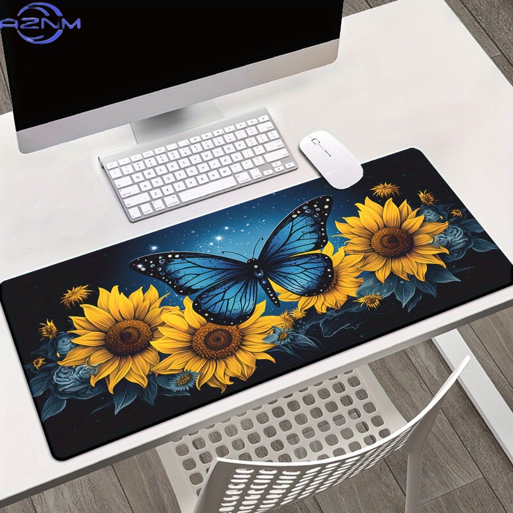 1pc  Butterfly Sunflower Stere - Gaming Accessories Wallpaper ulasan dan harga