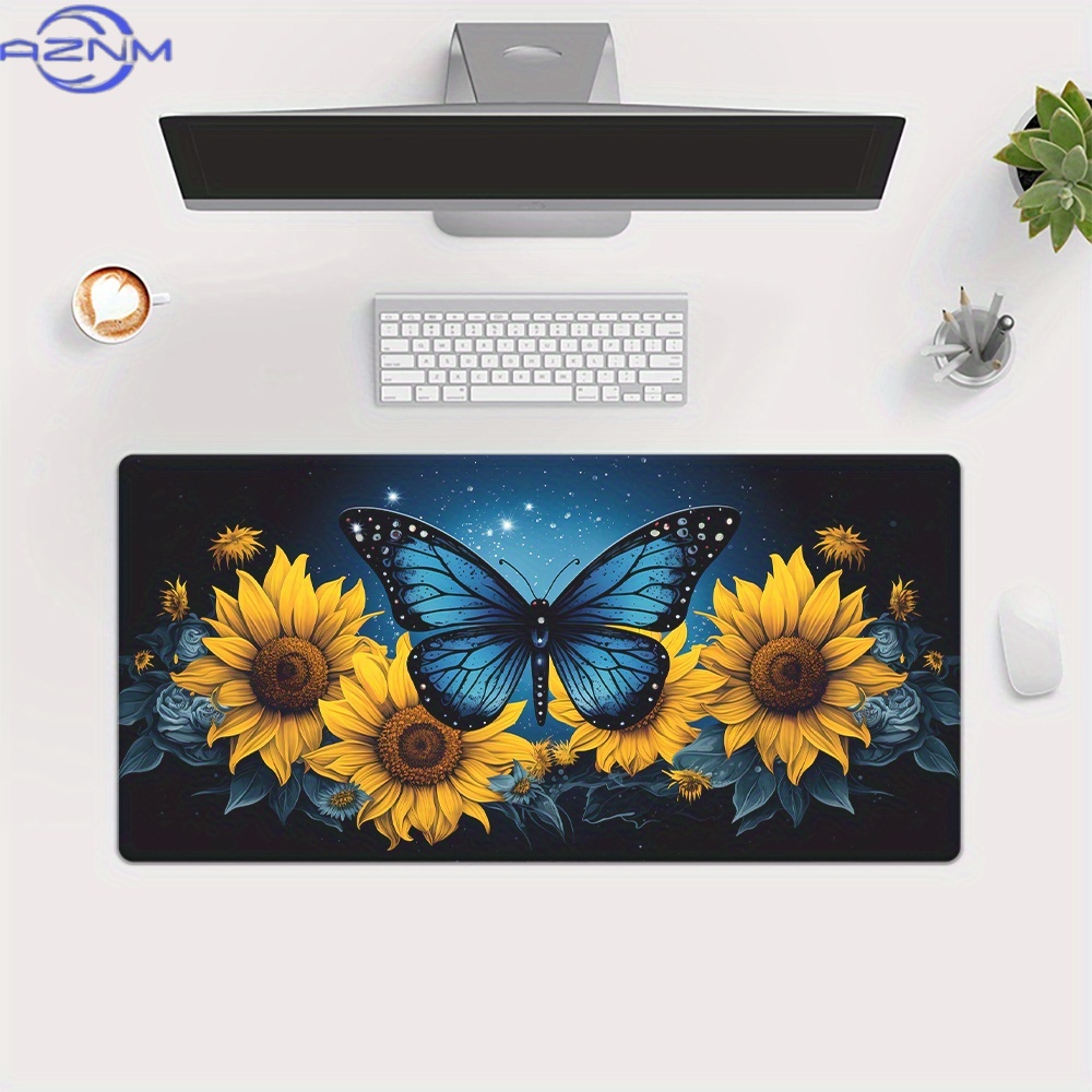 1pc  Butterfly Sunflower Stere - Gaming Accessories Wallpaper ulasan dan harga