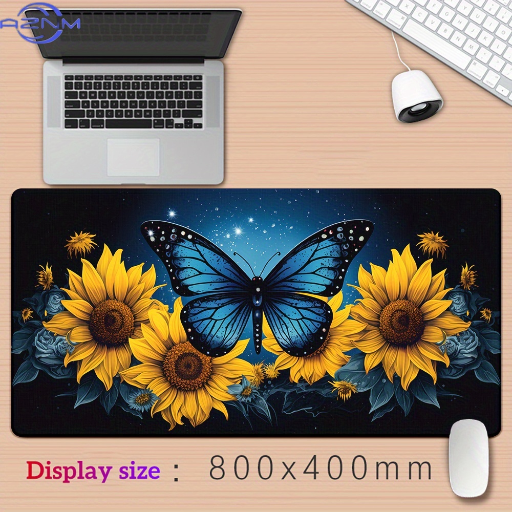 1pc  Butterfly Sunflower Stere - Gaming Accessories Wallpaper ulasan dan harga