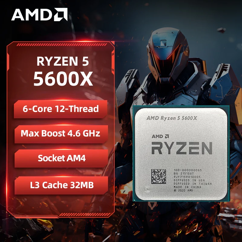 AMD Ryzen 5 5600X 6 Core 12 Th - Amd Cpu Ryzen 5 ulasan dan harga