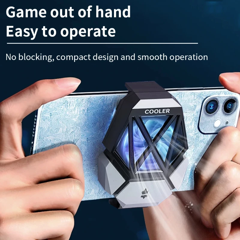 DY08 Mobile Phone Cooling Fan  - Gaming Accessories For Android ulasan dan harga