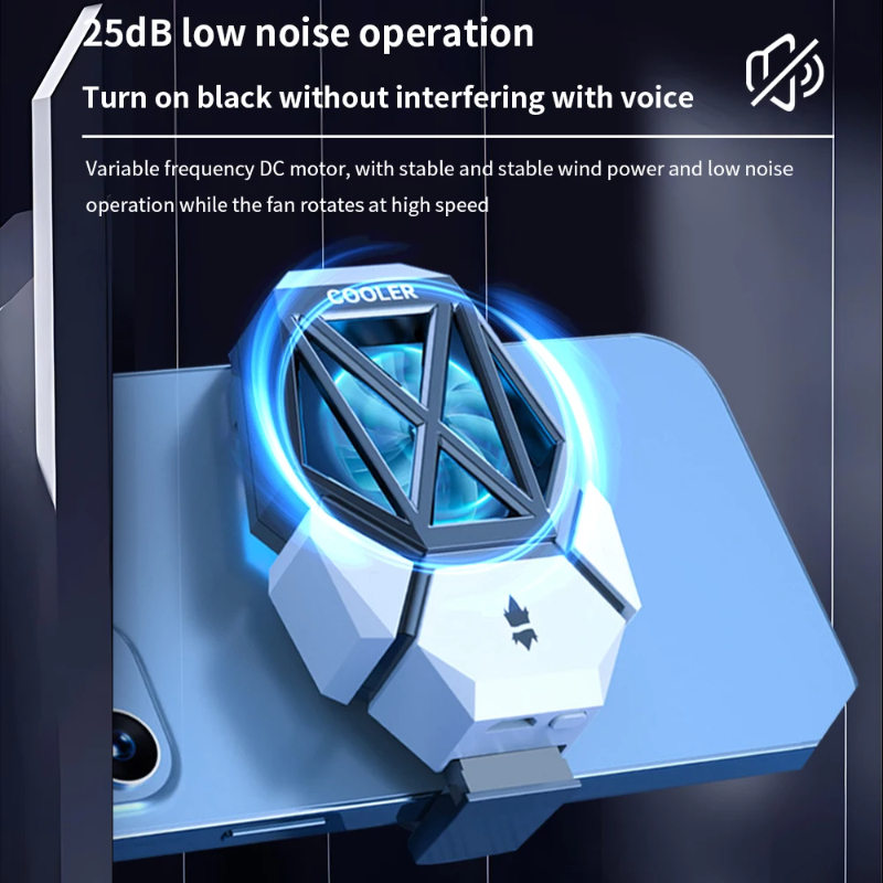 DY08 Mobile Phone Cooling Fan  - Gaming Accessories For Android ulasan dan harga