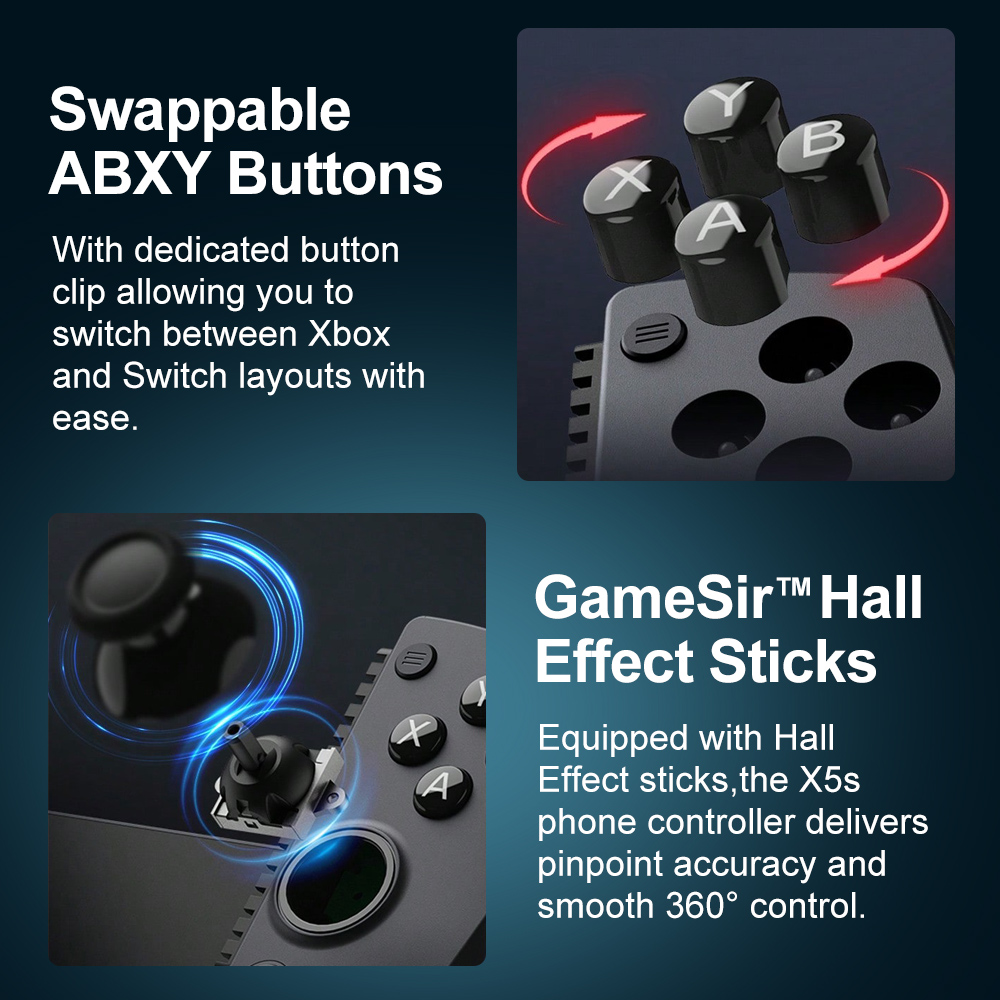 GameSir X5s Phone Gamepad for  - Gaming Accessories For Android ulasan dan harga