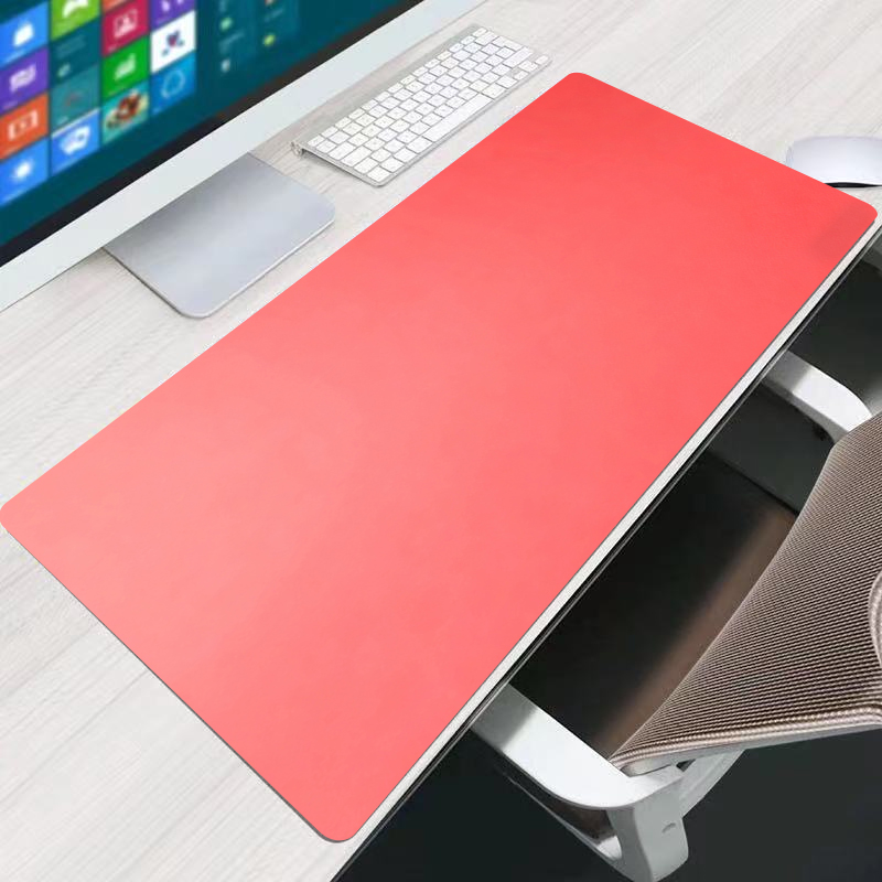 Red Mouse Pad Office Extended  - Gaming Accessories Pink ulasan dan harga