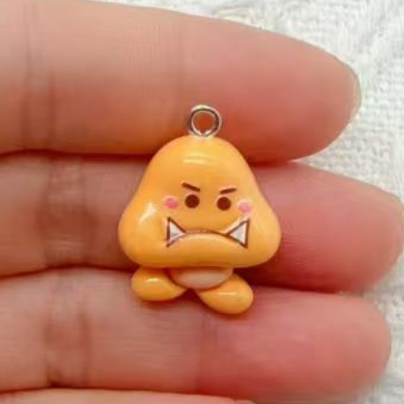 10pcs resin cartoon pendant, D - Gaming Accessories Gifts ulasan dan harga