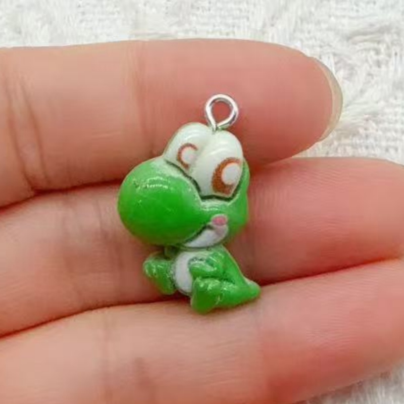 10pcs resin cartoon pendant, D - Gaming Accessories Gifts ulasan dan harga