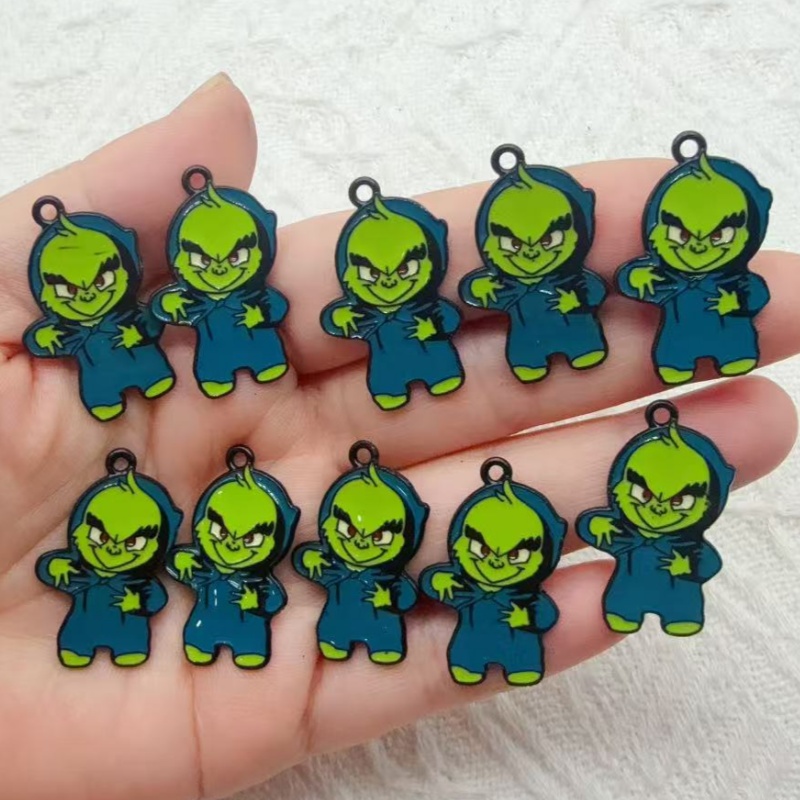10pcs alloy drip oil cartoon C - Gaming Accessories Gifts ulasan dan harga