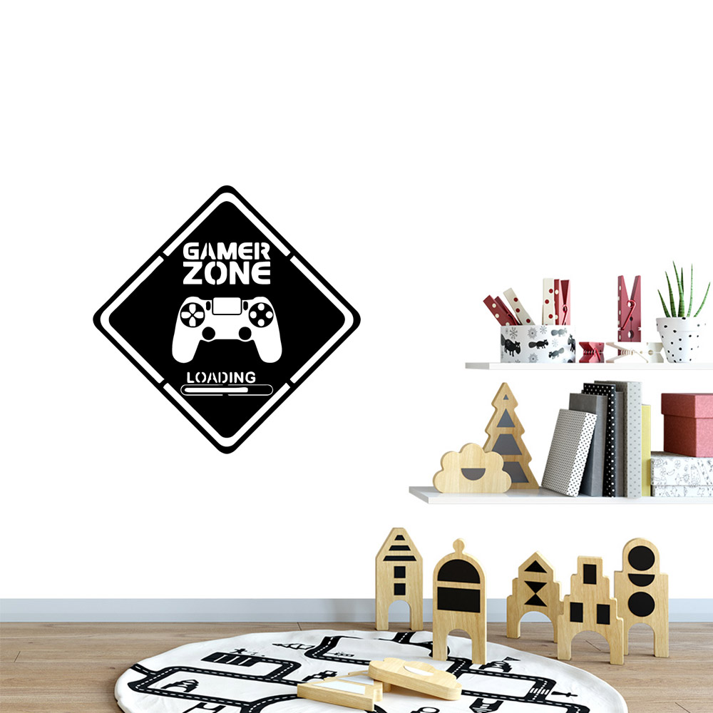1pc Gamer Wall Art Decal For K - Gaming Accessories Wallpaper ulasan dan harga